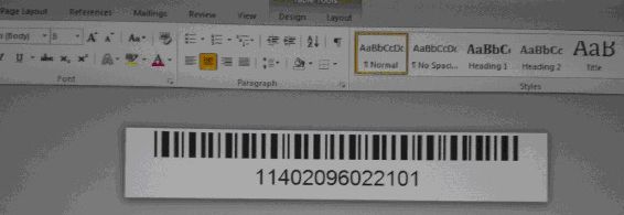 郴州市通過word來使用TSC TTP-342e打印條形碼，標簽為何空白呢？